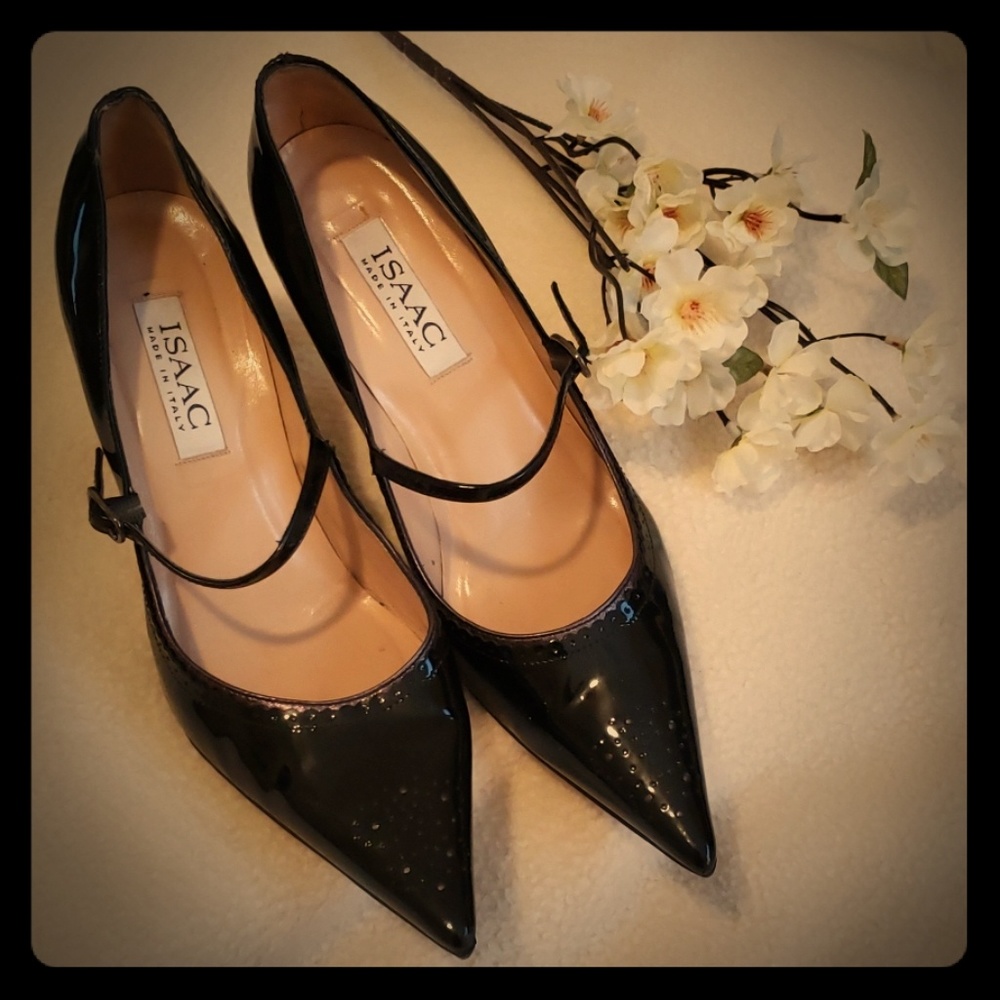 ISAAC black heels